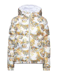 ヴェルサーチ レディース アウター ジャケット・ブルゾン パファージャケット VERSACE JEANS COUTURE White ホワイトのサムネイル