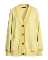 ロベルトコリーナ レディース アウター カーディガン ROBERTO COLLINA Lime Green ライムのサムネイル
