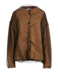 エムエスジイエム レディース アウター カーディガン MSGM Camel キャメルのサムネイル
