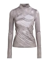 バルマン レディース トップス シャツ BALMAIN Taupe トープのサムネイル