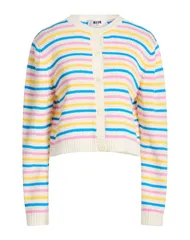 エムエスジイエム レディース アウター カーディガン MSGM Ivory アイボリーのサムネイル