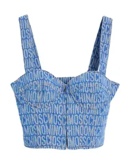 モスキーノ レディース トップス シャツ ビスチェ MOSCHINO Light Blue ブルーのサムネイル