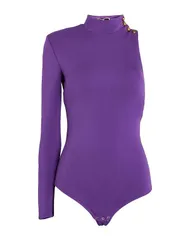 エリザベッタフランキ レディース トップス シャツ ELISABETTA FRANCHI Dark Purple パープルのサムネイル