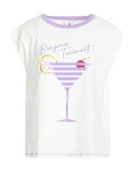 ツインセット レディース トップス Tシャツ TWINSET White ホワイトのサムネイル