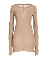 リックオウエンス レディース トップス Tシャツ RICK OWENS Beige ベージュのサムネイル