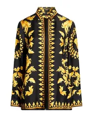 ヴェルサーチ レディース トップス シャツ VERSACE Black ブラックのサムネイル