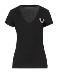 トゥルーレリジョン レディース トップス Tシャツ TRUE RELIGION Black ブラックのサムネイル