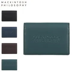 マッキントッシュ フィロソフィー MACKINTOSH PHILOSOPHY カードケース 名刺入れ ID 定期入れ メンズ レディース 本革 MAPW-00351のサムネイル