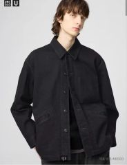 UNIQLO U オーバーサイズカラーデニムジャケット - メルカリ