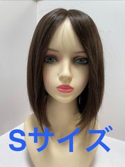 フルウィッグ人毛100%人毛ウィッグ医療ウィッグロングストレート広い
