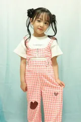 【新品】ANAP KIDS マルチWAY ハートアキ スウェットサロペットのサムネイル
