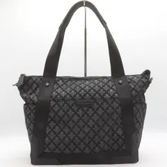 パトリックコックス トートバッグ モノグラム 肩掛け ショルダーバッグ 鞄 カバン ブランド メンズ ブラック PATRICK COX 【中古】のサムネイル