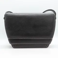 アンクライン ショルダーバッグ レザー 斜め掛け 鞄 カバン ブランド 黒 レディース ブラック ANNE KLEIN 【中古】のサムネイル