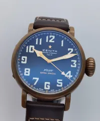 中古 ゼニス ZENITH パイロット タイプ 20 エクストラ スペシャル 29.2430.679 ブロンズ 自動巻き メンズ 腕時計のサムネイル