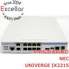 実働品】NEC IX2106 ルーター NEC 2台セット - メルカリ