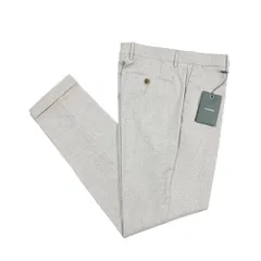 BERWICH ベルウィッチ / YRETRO LONG レトロ スラックス ノータック パンツ 春夏 メンズ ヴァージンウール コットン シルク バーズアイ グレー イタリア製 443767のサムネイル