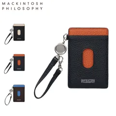 マッキントッシュ フィロソフィー MACKINTOSH PHILOSOPHY パスケース メンズ リール付き 定期入れ 本革 ダーク MAPW-00561のサムネイル