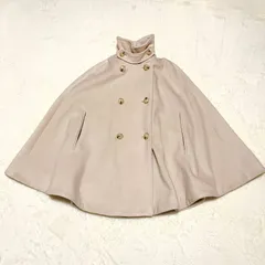 NICE CLAUP ナイスクラップ ポンチョ ジャケット 淡いピンク サイズFのサムネイル