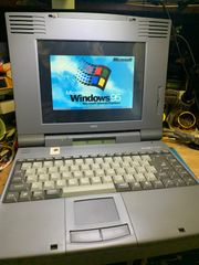 通電確認済みSONY ノートPC PCG-F16 Win98 昭和レトロ ゲーム - メルカリ