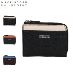 マッキントッシュ フィロソフィー MACKINTOSH PHILOSOPHY 財布 ミニ財布 LF小銭入れ メンズ 本革 ダーク MAPW-00531のサムネイル