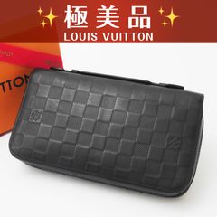 超美品 ルイヴィトン ジッピー XL ダミエ アンフィニ オニキス - メルカリ