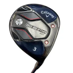 【中古】 キャロウェイ BIG BERTHA B21 3W フェアウェイウッド FW 純正特注シャフト (フレックスS) メンズ 男性用 右利き 右用 Dランク ゴルフクラブのサムネイル