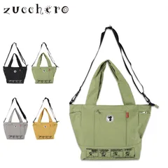ズッケロ zucchero トート バッグ マザーショルダーバッグ レディース スヌーピー ピーナッツ コラボ 大容量 ファスナー付き 62014のサムネイル