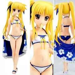 フィギュア フェイト・テスタロッサ 水着ver. 「魔法少女リリカルなのは The MOVIE 1st」 1/4 PVC製塗装済み完成品【10日以内発送】のサムネイル