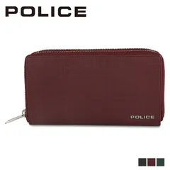 ポリス POLICE 長財布 メンズ ラウンドファスナー トレント TRENTO ワイン PA-70605のサムネイル