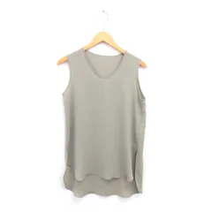 プラージュ Plage R'IAM-PLAGE チュニック ワンピース テールカット 薄手 ノースリーブ カーキ /TTのサムネイル