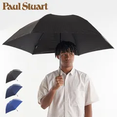 ポールスチュアート Paul Stuart 折りたたみ傘 雨傘 ミニ メンズ 60cm 軽い 大きい 18016のサムネイル