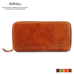ゾナール ZONALE 長財布 レンジナ メンズ レディース ラウンドファスナー 本革 大容量 RENZINA 31087のサムネイル