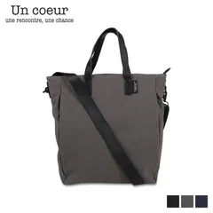 アンクール Un coeur トートバッグ ショルダー メンズ レディース 15L 大きめ ファスナー付き A4サイズ対応 撥水 TORO 2 K902090のサムネイル