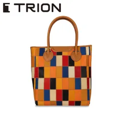 トライオン TRION トートバッグ メンズ レディース パネルレザー 縦型 TOTE マルチカラー DPC250Mのサムネイル