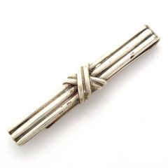 新品仕上げ◇ティファニー シグネチャークロス ネクタイピン SV925