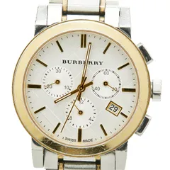 バーバリー 腕時計 シルバー ゴールド ステンレススチール メッキ メンズ BURBERRY【1-0264764】のサムネイル
