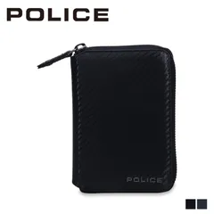 ポリス POLICE ラウンドショートウォレット 財布 二つ折り メンズ ラウンドファスナー 本革 ROUND SHORT WALLET PA-70802のサムネイル