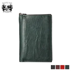 ゾンネ SONNE シロッコ 財布 二つ折り メンズ L字ファスナー SIROCCO WALLET SOD008Bのサムネイル