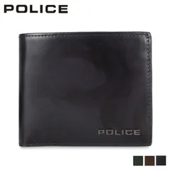ポリス POLICE 二つ折り財布 メンズ 本革 SPAZZOLA WALLET ダーク PA-70501のサムネイル