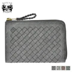 ゾンネ SONNE 財布 二つ折り メンズ シビラ L字ファスナー SIBILLA WALLET SOM002のサムネイル