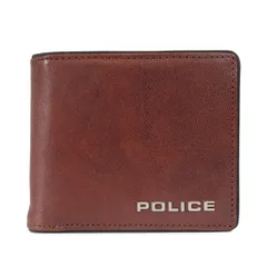 ポリス POLICE 財布 二つ折り レザー メンズ TERAIO SHORT WALLET ダーク PA-70001のサムネイル