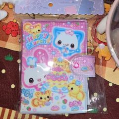 平成レトロ】12星座うさちゃん 当時物 シール帳 ファイル かわいい
