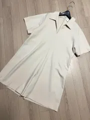 COS カラ オールインワン クリームベージュ 半袖 ハーフパンツ オールインワンのサムネイル