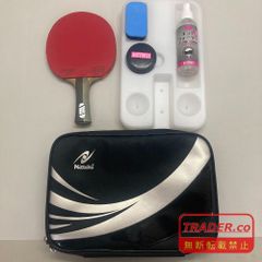 卓球ラケット Butterfly DONIC ラバー付き+ボール+ラバーケア - メルカリ