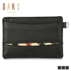 ダックス DAKS パスケース カードケース ID 定期入れ メンズ スリム 本革 PASS CASE DP27450のサムネイル