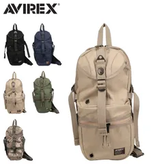 AVIREX アヴィレックス ボディバッグ ワンショルダー メンズ レディース 斜めがけ スマホケース付 撥水 BODY BAG AVX305Lのサムネイル