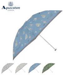アクアスキュータム AQUASCUTUM 傘 日傘 折りたたみ傘 晴雨兼用 雨傘 レディース UVカット 遮蔽 紫外線対策 ガールプリント 1AQ 27776のサムネイル