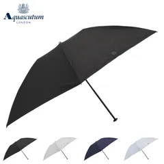 アクアスキュータム AQUASCUTUM 日傘 雨傘 折りたたみ傘 クイックオープン 晴雨兼用 サマーシールド 無地ワンポイントロゴ刺しゅう 遮光 遮熱 1AQ 28104のサムネイル