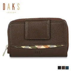 ダックス DAKS 財布 小銭入れ キーケース キーホルダー マルチパース メンズ ラウンドファスナー 本革 MULTI PATH DP27690のサムネイル