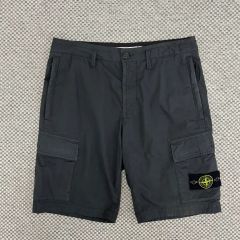 STONE ISLAND カーゴパンツ バミューダショーツ W33 黒 - メルカリ